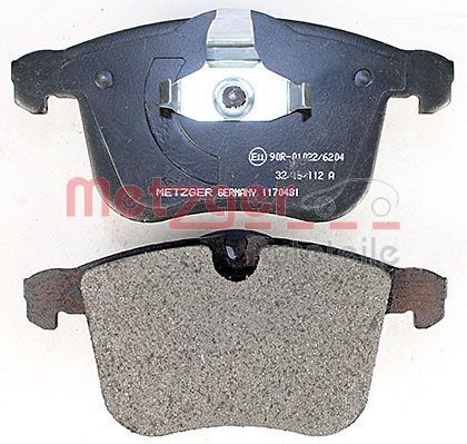 METZGER 1170481 Bremsbelagsatz, Scheibenbremse